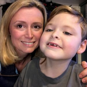 Aimee and her son freddie