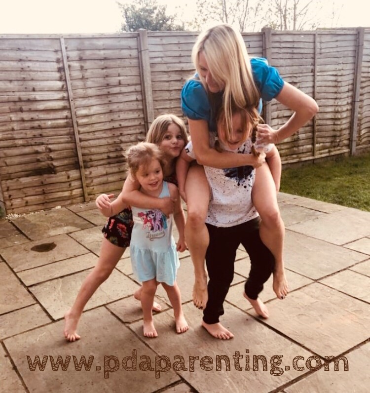 Danielle and her children