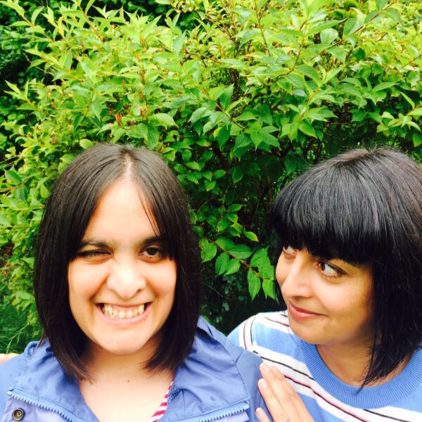 Made Possible author Saba and her sister Raana, credited to Maya Gould
