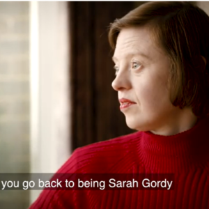 Actress Sarah Gordy