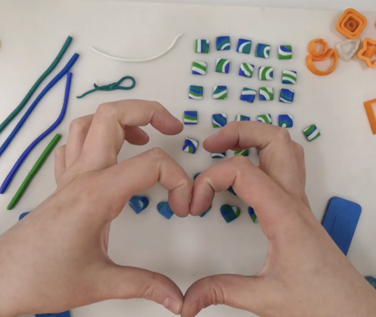 Aoife crafting, a form of art therapy