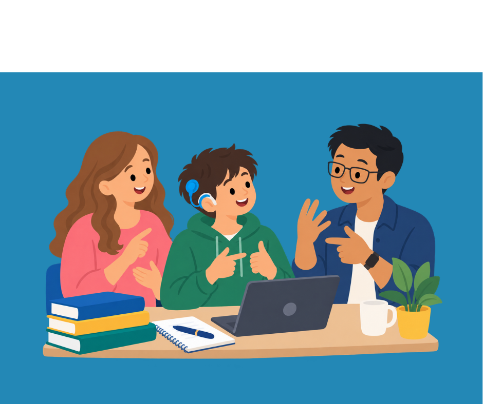 How can communication facilitate inclusion for your deaf child?